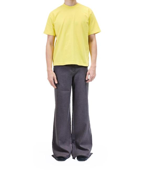 25FW 써네이 반팔 티셔츠 RTWXJER047 Yellow - SUNNEI
