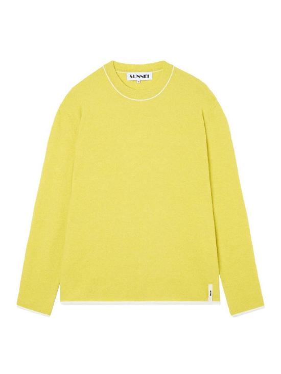 25FW 써네이 스웨터 RTWXKNW025 Yellow
