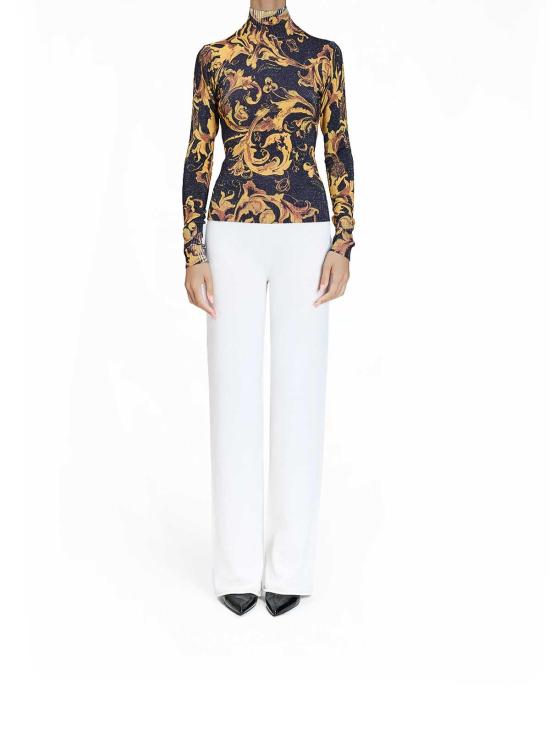 25FW 베르사체 터틀넥 79HAFM04CMN04G89 Black - VERSACE