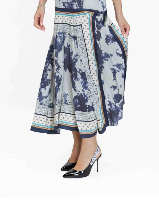 25FW 폴 스미스 미디 스커트 W1R279DT1117249 Blue - PAUL SMITH