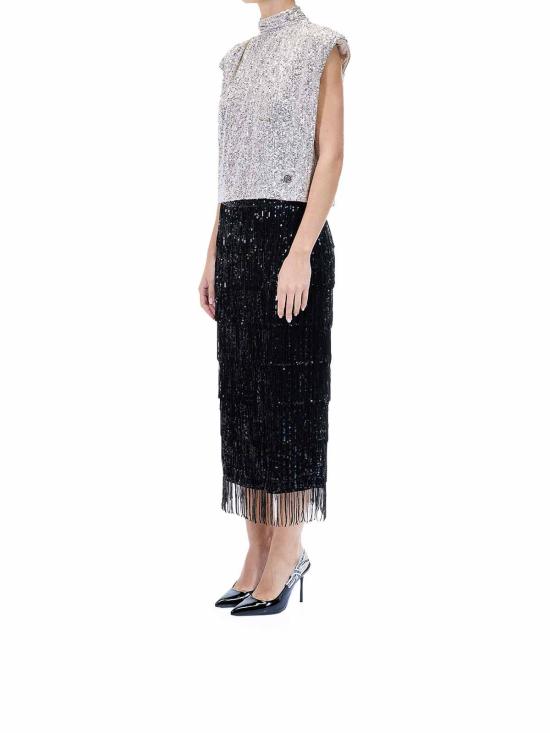 25FW 칼라거펠트 민소매 티셔츠 A4W17095781 Gold - KARL LAGERFELD