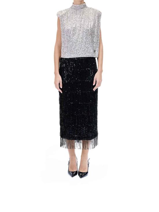 25FW 칼라거펠트 민소매 티셔츠 A4W17095781 Gold - KARL LAGERFELD