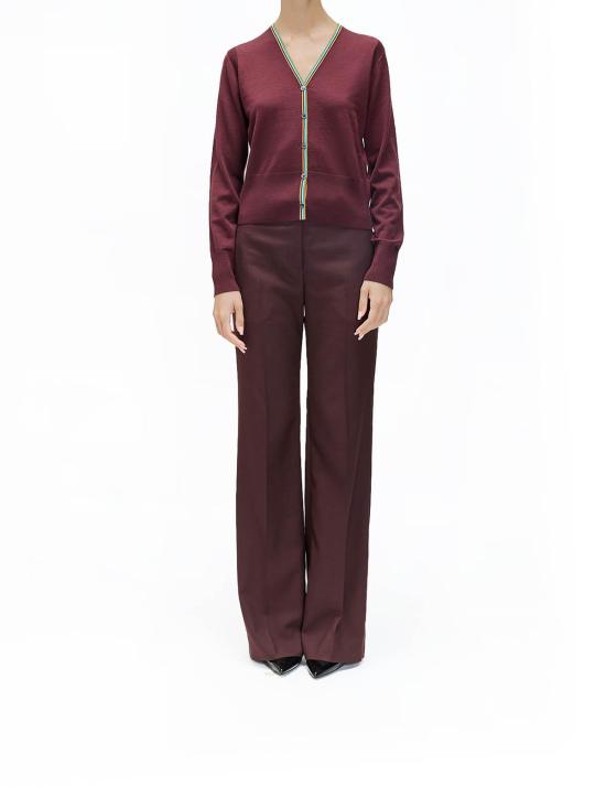 25FW 폴 스미스 가디건 W1R618NT1114428 Dark Red - PAUL SMITH