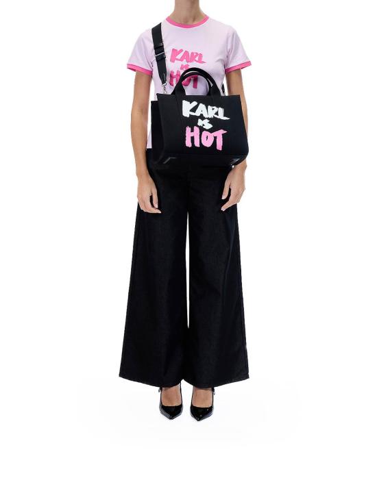 26SS 칼라거펠트 토트백 A4W50075999 Black - KARL LAGERFELD