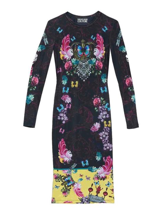 26FW 베르사체 원피스 79HAO9P0JS491U39 Multicolour