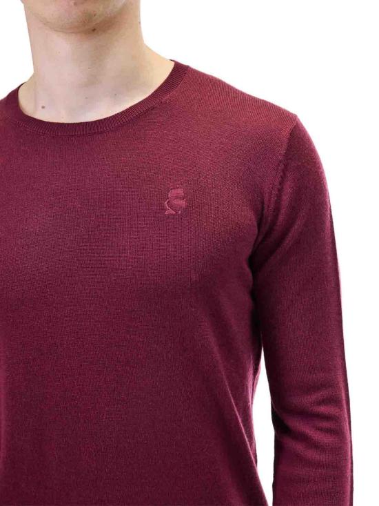  칼라거펠트 스웨터 655000554399380 Dark Red - KARL LAGERFELD