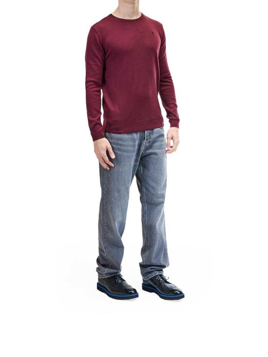  칼라거펠트 스웨터 655000554399380 Dark Red - KARL LAGERFELD