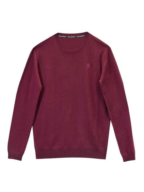  칼라거펠트 스웨터 655000554399380 Dark Red