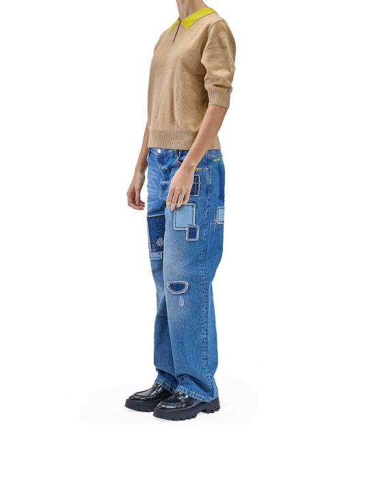 26FW 마크제이콥스 폴로 티셔츠 2F5RTP012K21CAMEL Camel - MARC JACOBS