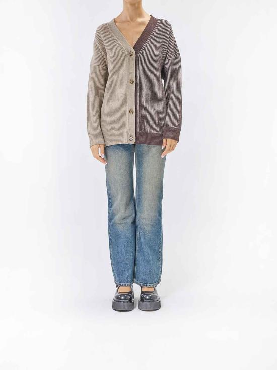 25FW 모스키노 가디건 092182041095 Brown - MOSCHINO