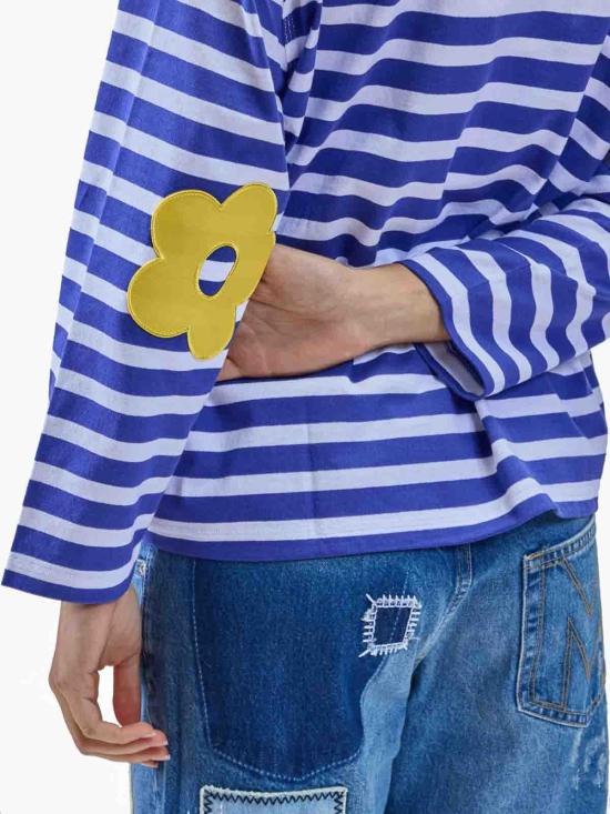 25SS 마크제이콥스 긴팔 티셔츠 2F5RTP096C35PANSY Multicolour - MARC JACOBS