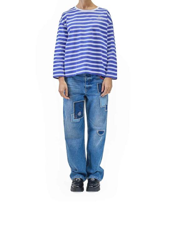 25SS 마크제이콥스 긴팔 티셔츠 2F5RTP096C35PANSY Multicolour - MARC JACOBS