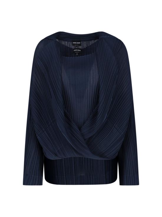 26SS 조르지오 아르마니 스웨터 GW003427 AF23439 UB110 Blue