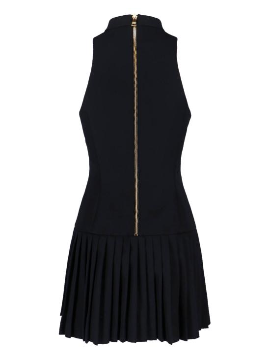 26SS 발망 미디 원피스 GF1R3370WC09 0PA Black - BALMAIN