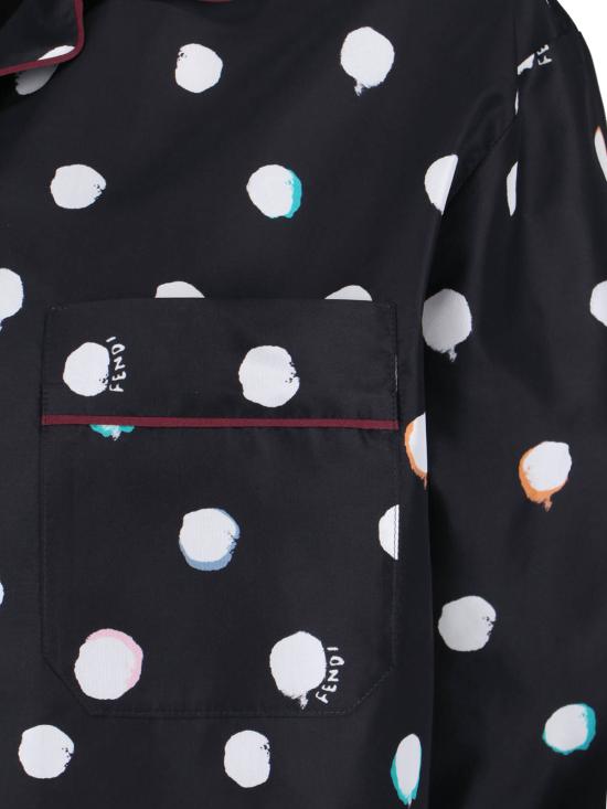 26SS 펜디 셔츠 FS8311 AVJQ F0GME Black - FENDI