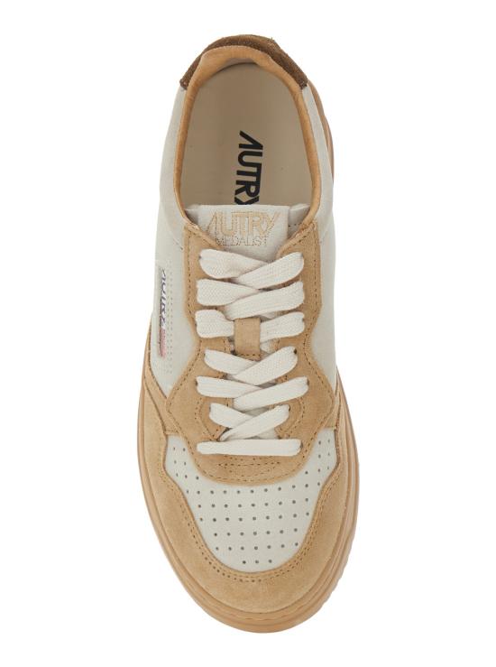 26SS 오트리 메달리스트 로우 스니커즈 AULWTS31PEANTUNDRA Beige - AUTRY