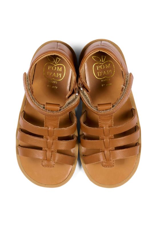 26SS [키즈] 폼다피 샌들 U 1 CB NA04 04 CUERO BROWN - POM D'API