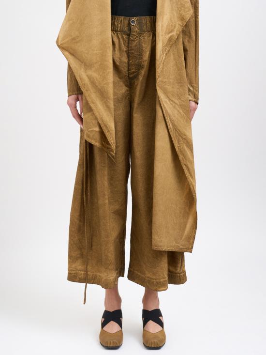 26SS 우마 왕 팔라초 팬츠 NUP3021UW240 Beige - UMA WANG