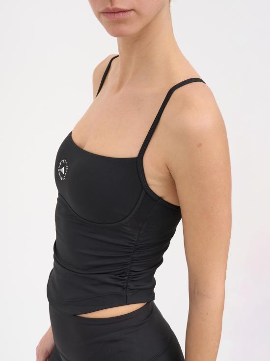 26SS 아디다스 바이 스텔라매카트니 트레이닝 티셔츠 NKA9538 Black - ADIDAS BY STELLA MCCARTNEY