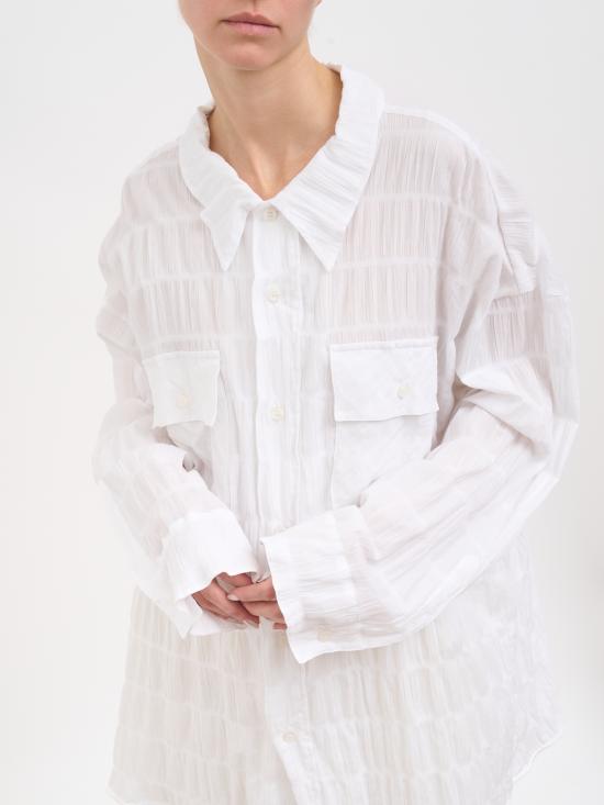 26SS 더 레이티스트 셔츠 NTLW04010T0163ABTPT0001 White - THE LATEST