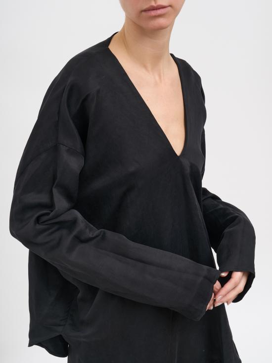 26SS RUOHAN 블라우스 NRE080SS26 Black - OTHER BRANDS