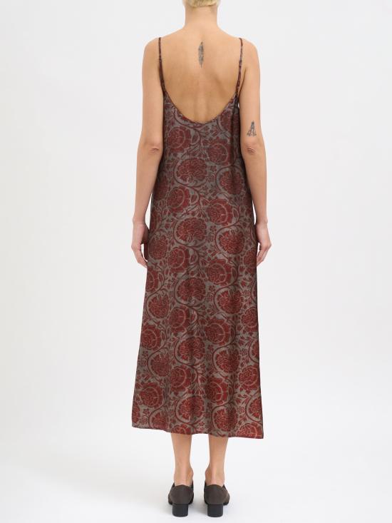 26SS 우마 왕 롱 원피스 NUP5018UW087 Grey - UMA WANG