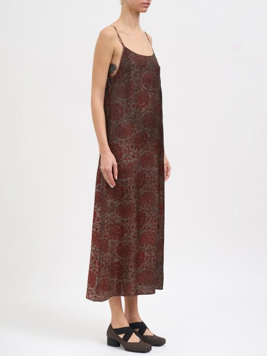 26SS 우마 왕 롱 원피스 NUP5018UW087 Grey - UMA WANG