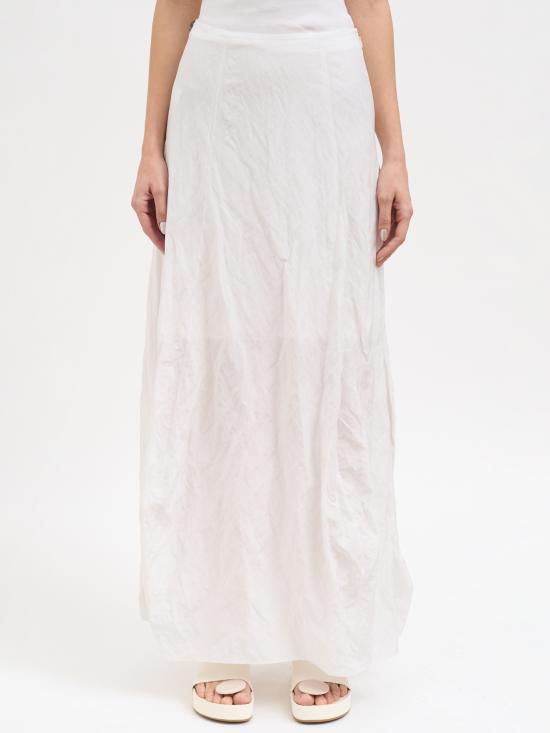 26SS RUOHAN 롱 스커트 NRE015SS26 White