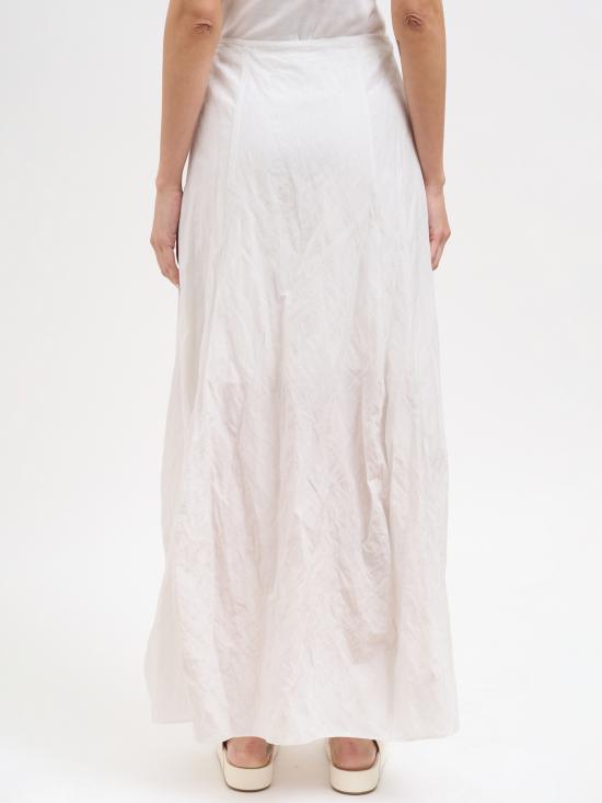 26SS RUOHAN 롱 스커트 NRE015SS26 White - RUOHAN