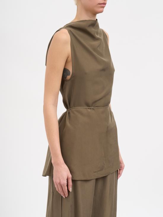 26SS RUOHAN 블라우스 NRE058SS26 Green - OTHER BRANDS