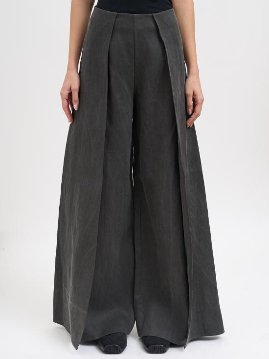 26SS RUOHAN 팔라초 팬츠 NRE073SS26 Dark grey