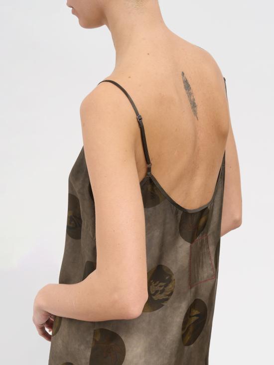 26SS 우마 왕 롱 원피스 NUP5017UW086 Grey - UMA WANG