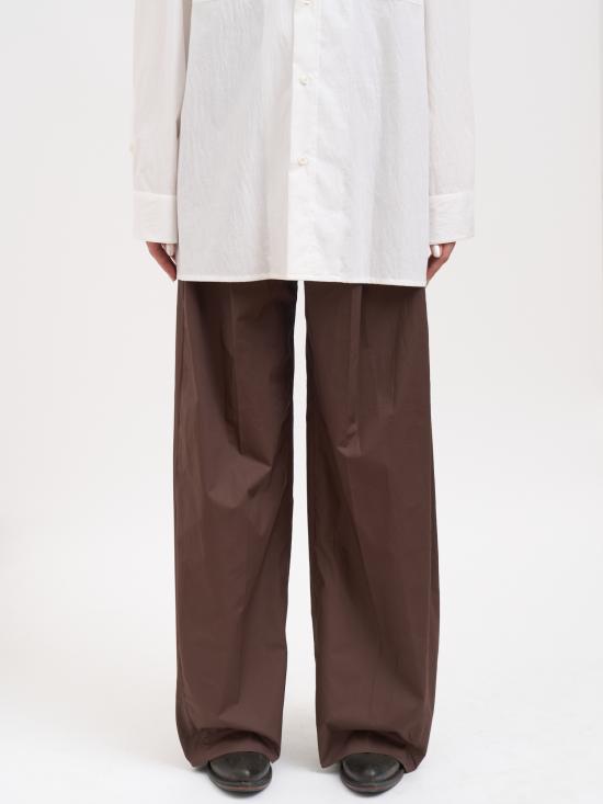 26SS 더 레이티스트 스트레이트 팬츠 NTLWD3111T0160LNTPT0215 Brown - THE LATEST