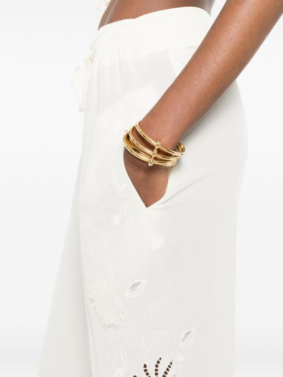 26SS 에르마노 설비노 스트레이트 팬츠 D482P351R VKX14800 White - ERMANNO SCERVINO