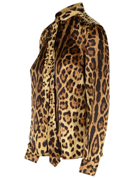 26SS 돌체앤가바나 셔츠 F5T19T FS1GTHY13M Brown - DOLCE & GABBANA