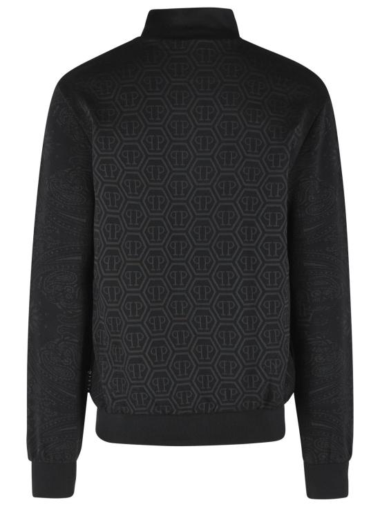 26SS 필립 플레인 긴팔 티셔츠 SAFC MJB 3861 PTE003N02 Black - PHILIPP PLEIN