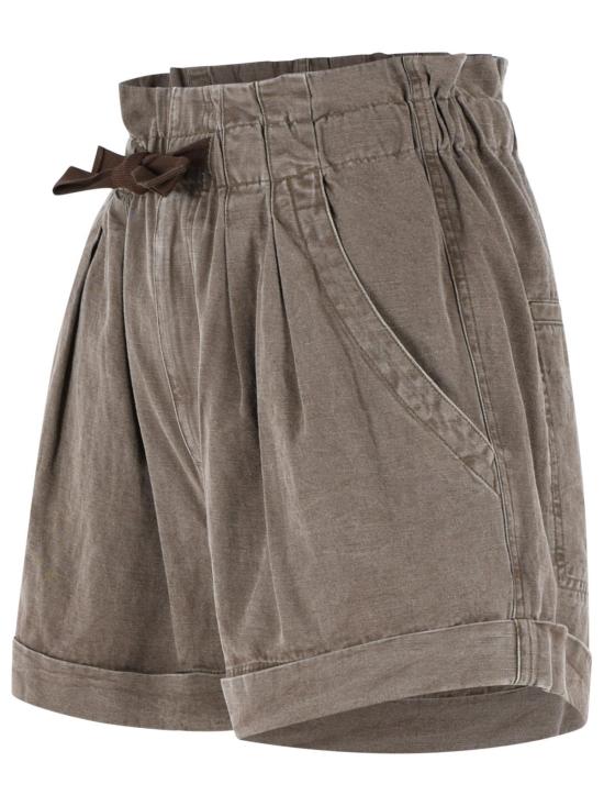 26SS 이자벨마랑에뚜왈 숏팬츠 SH0256FA D1G04E50DZ Brown - ISABEL MARANT ETOILE