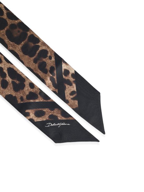 26SS 돌체앤가바나 머플러/스카프 FS215A GDCF5HN13M Brown - DOLCE & GABBANA