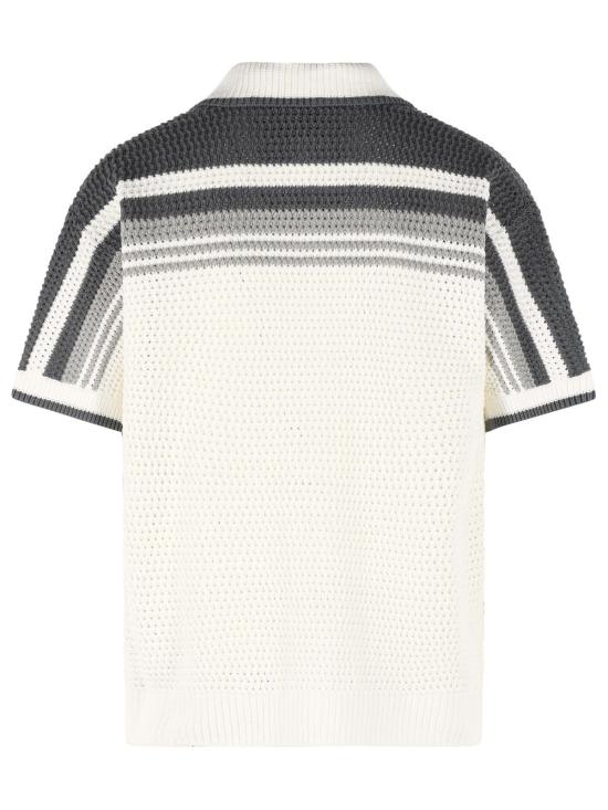 26SS 카사블랑카 긴팔 셔츠 M SP26 KW 933 01WHITE GREY White - CASABLANCA