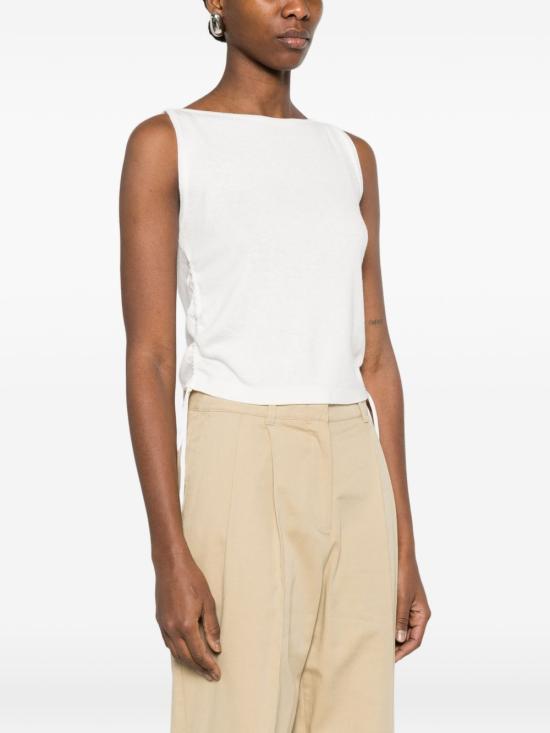 26SS 던스트 민소매 티셔츠 UDSW6A202 OW White - DUNST