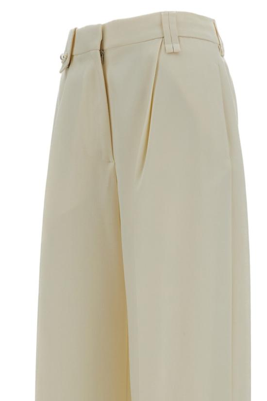 26SS 시몬로샤 스트레이트 팬츠 4194CD0458CREAM White - SIMONE ROCHA