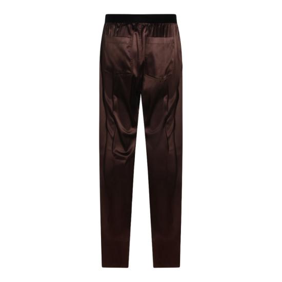 26SS 톰포드 트레이닝/조거 팬츠 PAW683FAX881ECD Black - TOMFORD