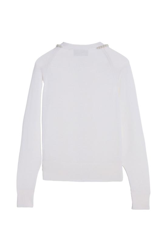 26SS 시몬로샤 스웨터 KMK13WB0647IVORYPEARL White - SIMONE ROCHA