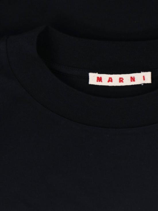 26SS 마르니 반팔 티셔츠 THJE0333P5 USCX42SLN99 Black - MARNI