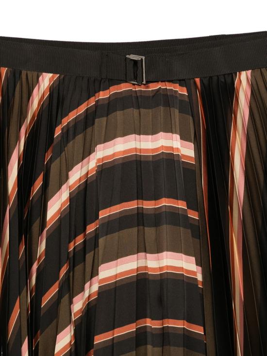 26SS 사카이 미디 스커트 26 08376 727 Kaki - SACAI