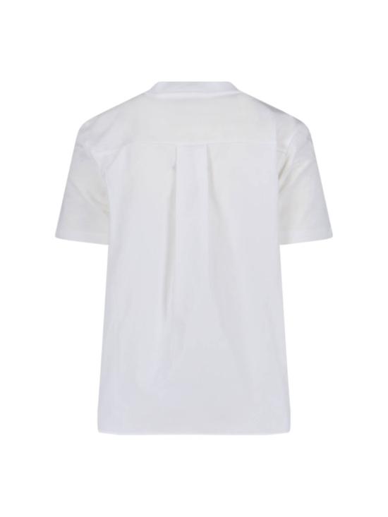 26SS 마르니 로고 핸드스티칭 반팔 티셔츠 THJE0378QS UTC44600W01 White - MARNI