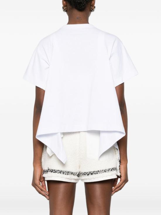 26SS 사카이 반팔 티셔츠 26 08349 101 White - SACAI