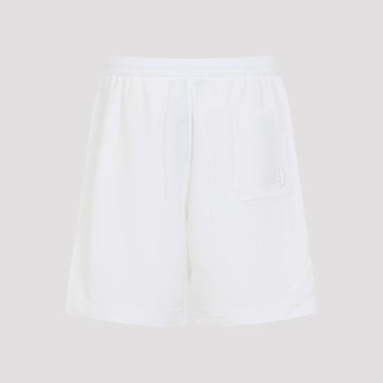 26SS 조르지오 아르마니 숏팬츠 GM003057 TE10045 White - GIORGIO ARMANI