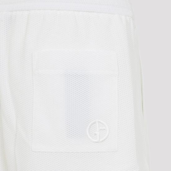26SS 조르지오 아르마니 숏팬츠 GM003057 TE10045 White - GIORGIO ARMANI