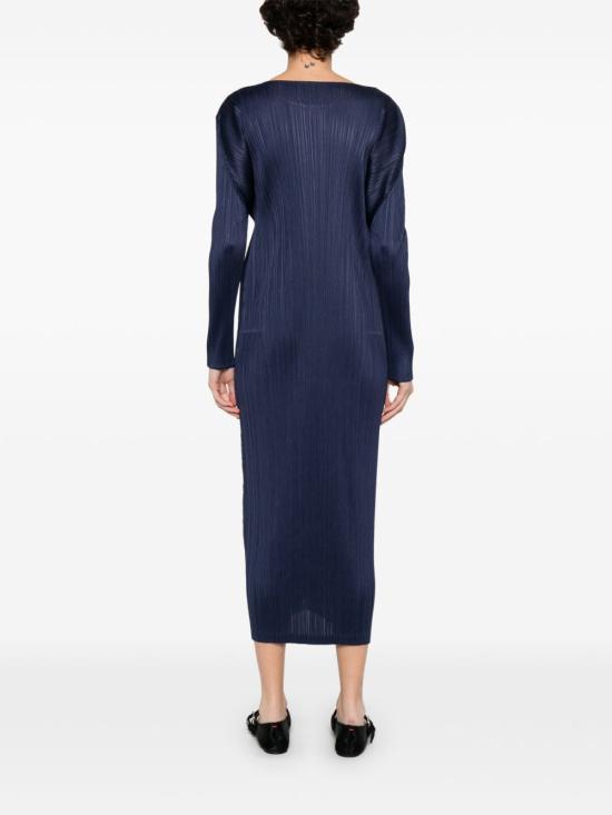26SS 플리츠플리즈 롱 원피스 PP66JH116 78 Blue - PLEATS PLEASE